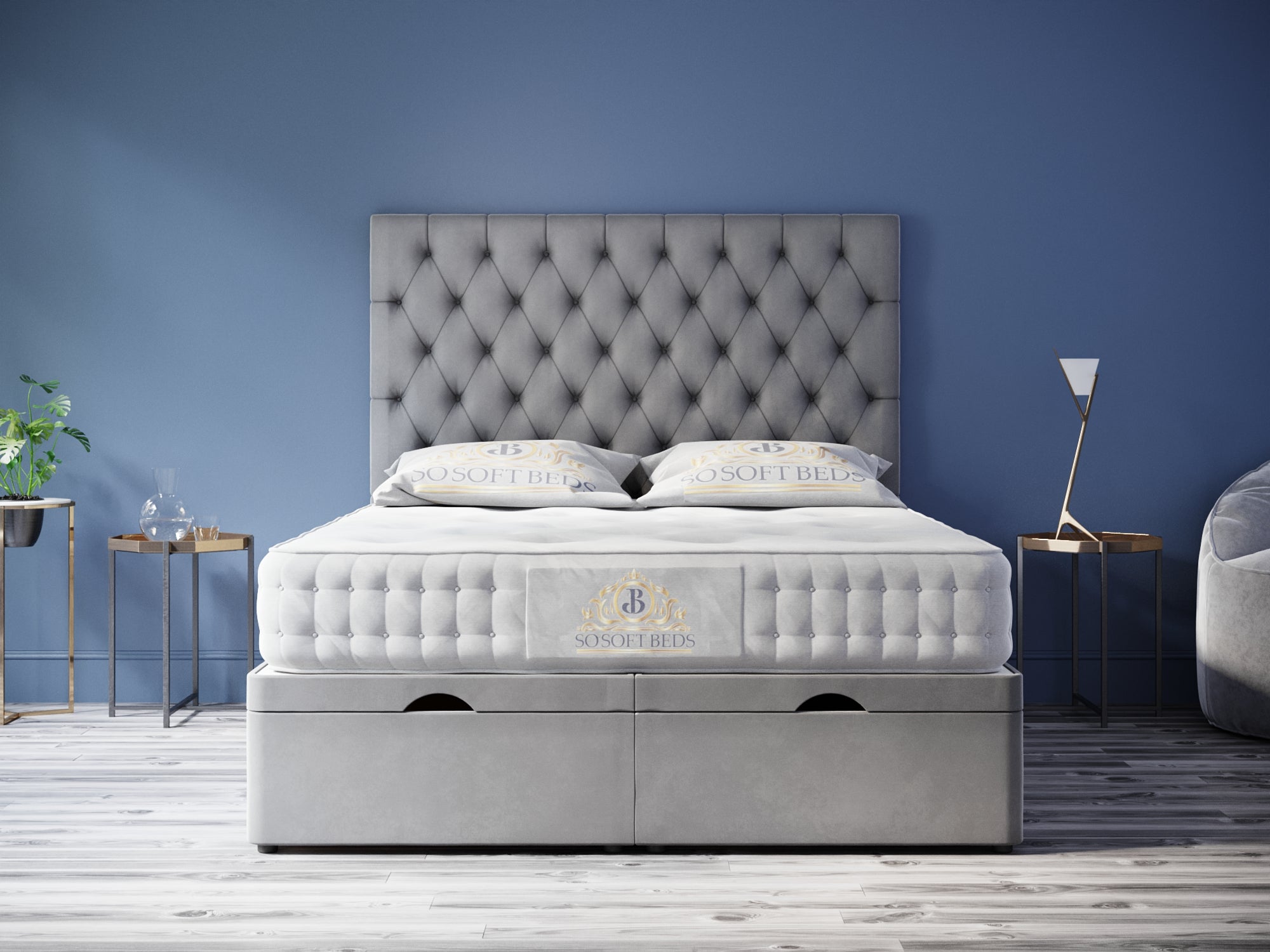 Storage Bed Chesterfield – Ottoman Beds