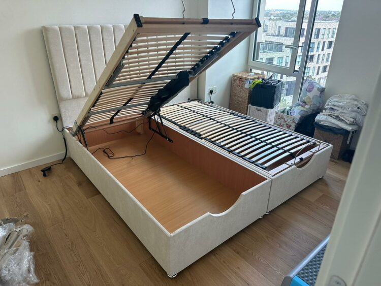 Adjustable Electric Bed-Ottoman Beds