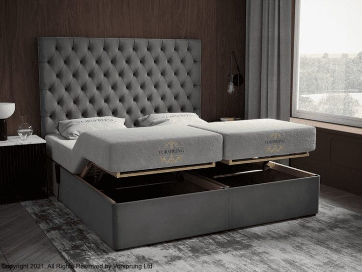 Adjustable Electric Bed-Ottoman Beds