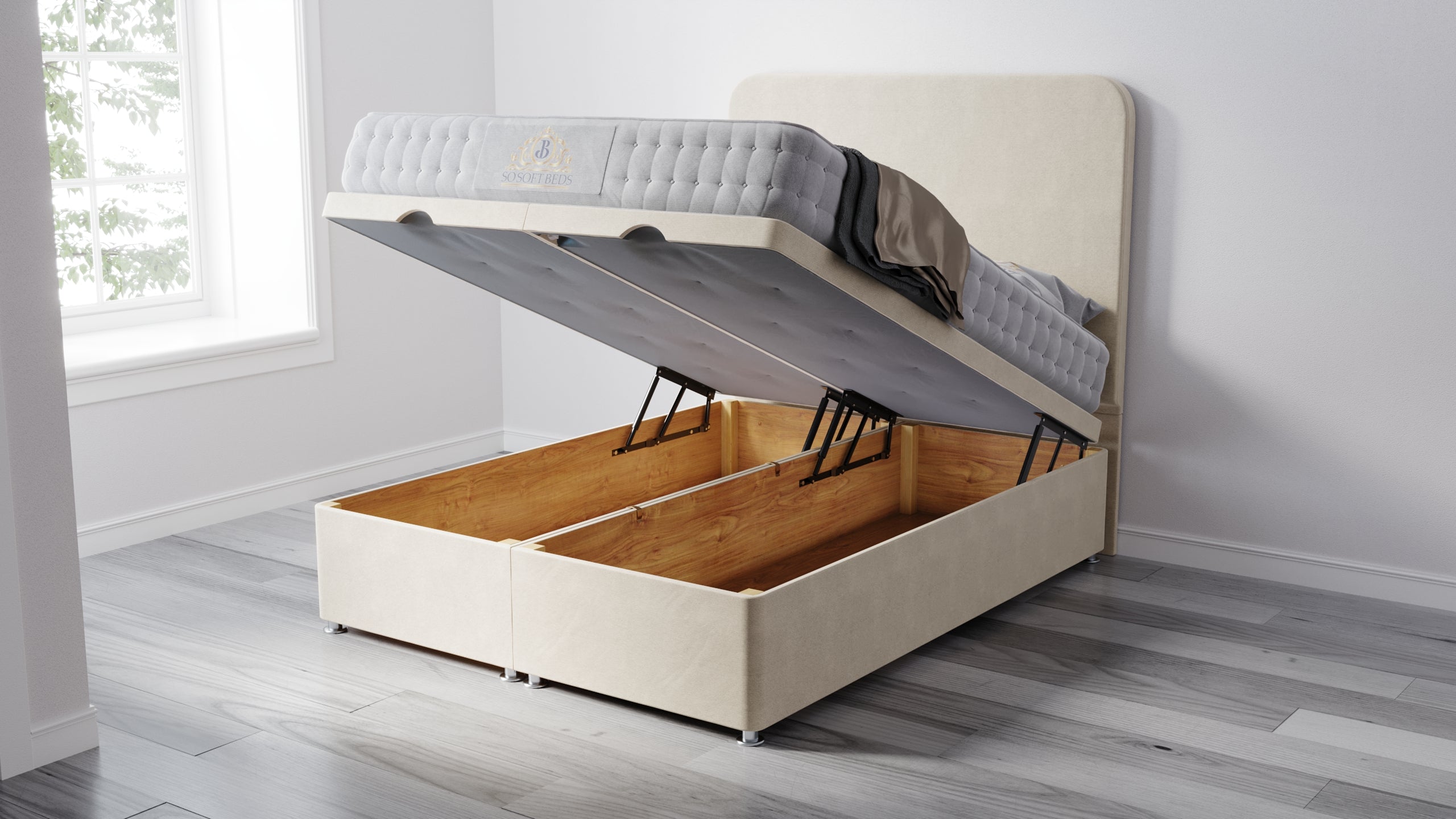 Ottoman Bed Curve