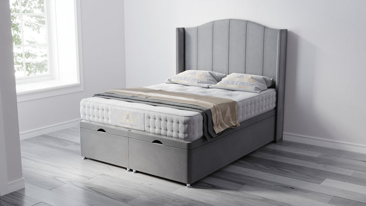 Levant Wingback Ottoman Bed - Ottoman Beds 