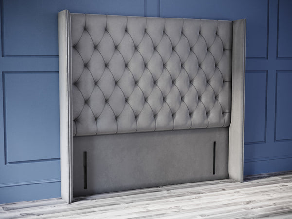 Queen Anne Wingback Headboard