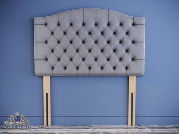 30inch Majestic Chesterfield Headboard with legs & bolts-Ottoman Beds