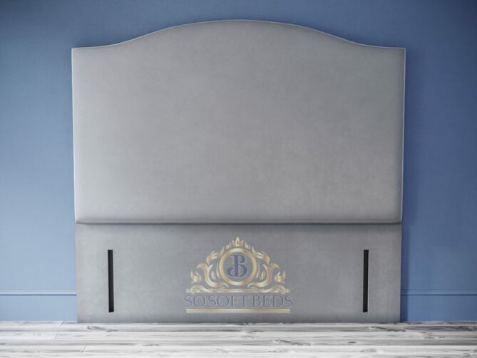 Majestic Ottoman Bed Art Deco Headboard With Optional Mattress - Ottoman Beds 