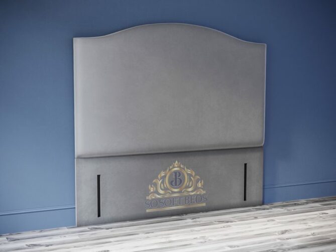 Majestic Ottoman Bed Art Deco Headboard With Optional Mattress