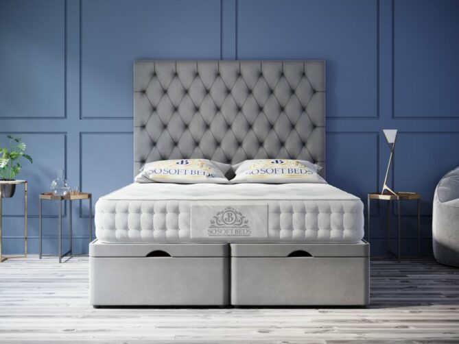 Side or End Lift Opening Ottoman Bed-Frame