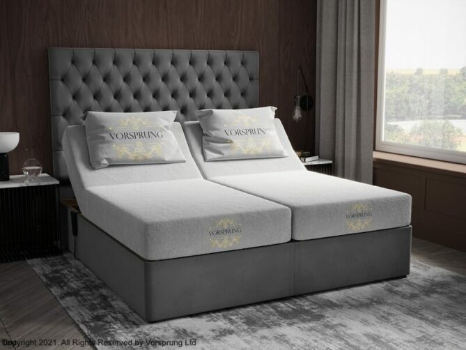 Heavy Duty Ottoman Electric Adjustable Bed