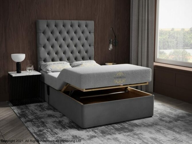 Heavy Duty Ottoman Electric Adjustable Bed - Ottoman Beds 