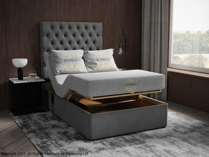 Heavy Duty Ottoman Electric Adjustable Bed - Ottoman Beds 