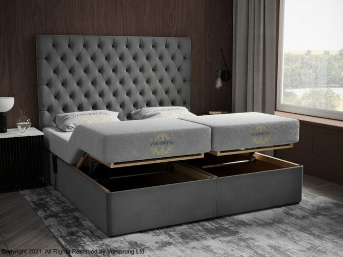 Heavy Duty Ottoman Electric Adjustable Bed