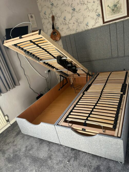 Heavy Duty Ottoman Electric Adjustable Bed