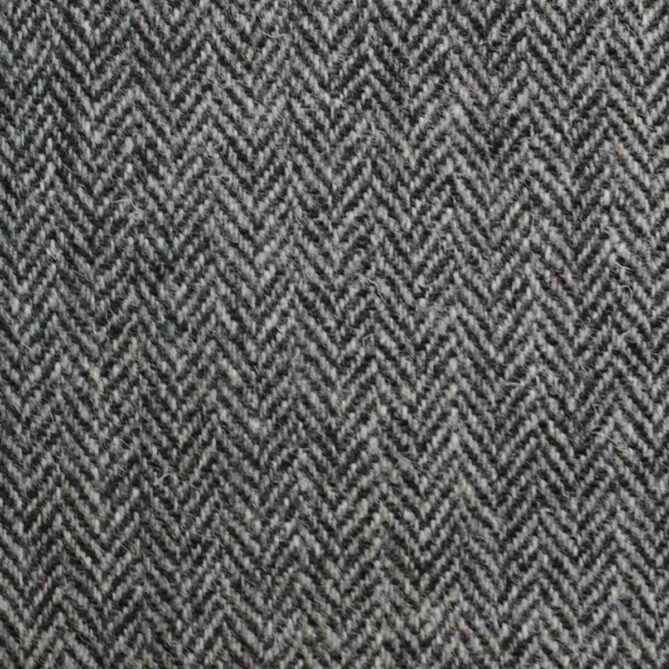 Tweed Herringbone Charcoal