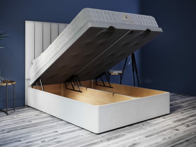 Ottoman Divan Storage Bed Elegant Design