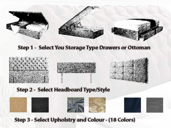 Design Your Own Bed - king Size Bed