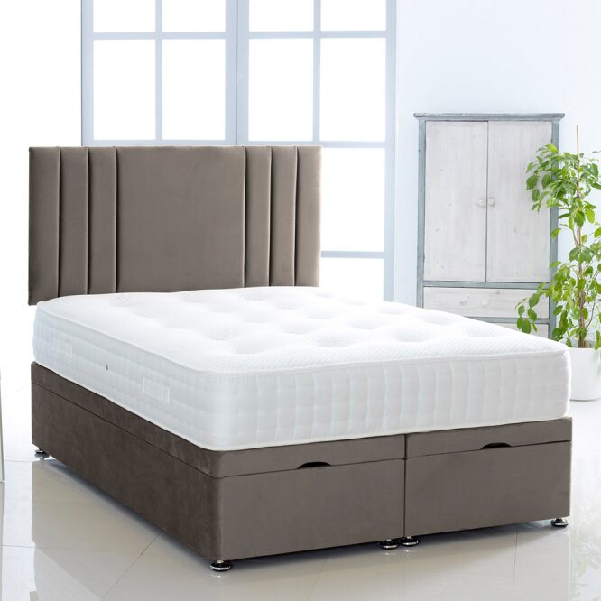 Ottoman Base with optional Headboard and Mattress - Ottoman Beds 