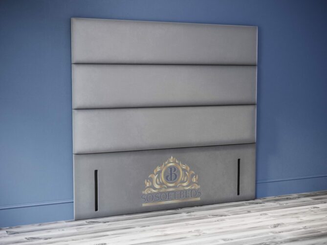 York Ottoman Bed Panel Headboard With Optional Mattress