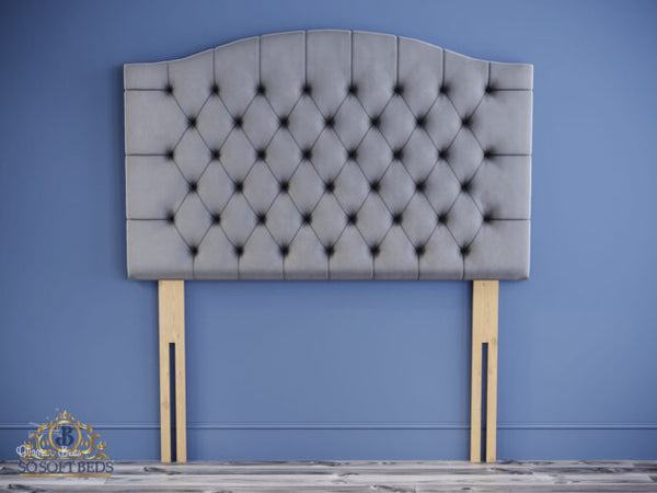 30inch Majestic Chesterfield Headboard with legs & bolts - Ottoman Beds 