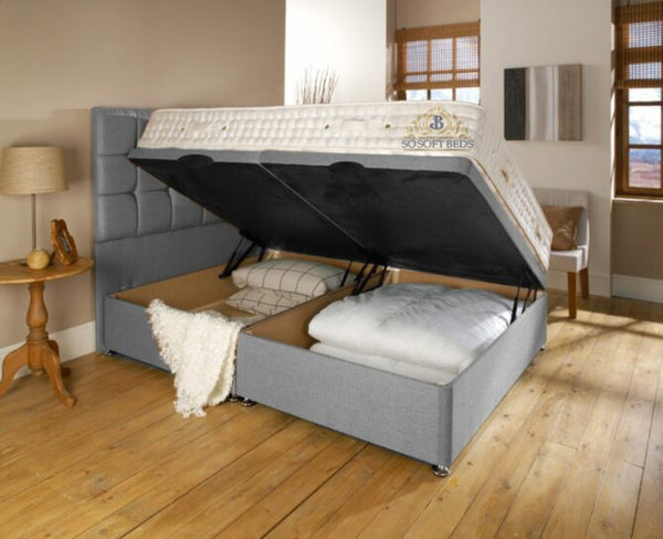Bed Options for Interior Designers - Custom Fabric Upholstery-Ottoman Beds